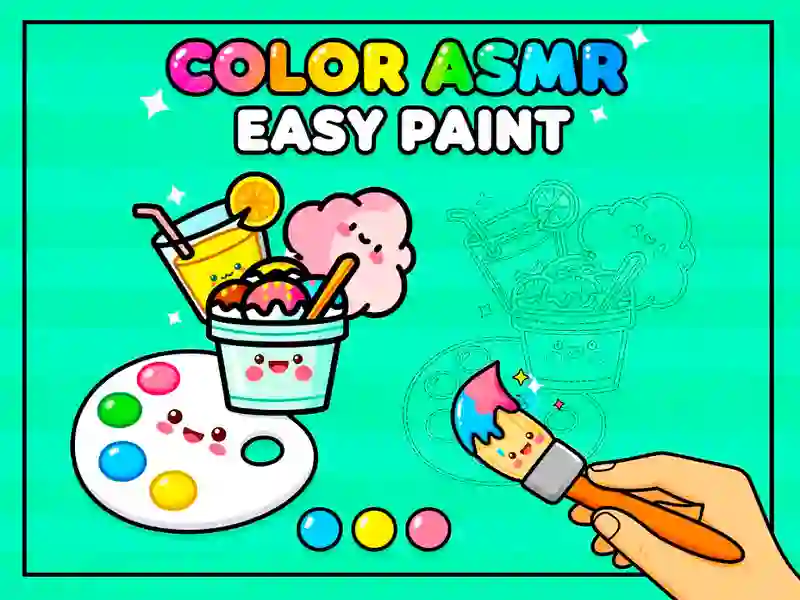 Xogo Color Asmr Easy Paint en liña