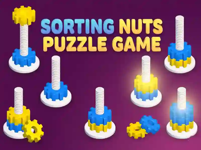 Xogo Sorting Nuts Puzzle Game en liña