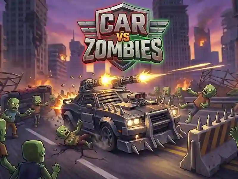 Xogo Car VS Zombies en liña