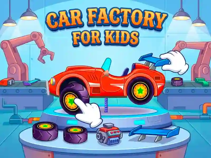 Xogo Car Factory For Kids en liña