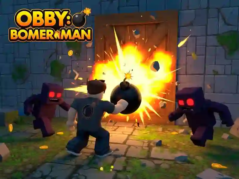Xogo Obby: Bomberman en liña
