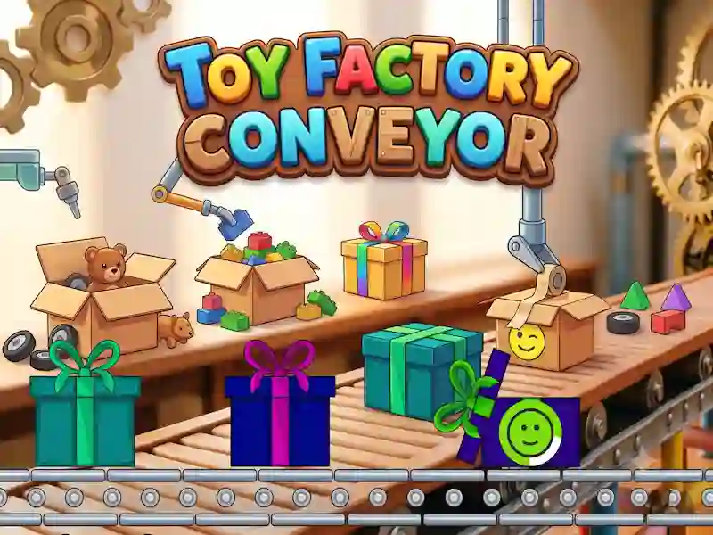 Xogo Toy Factory Conveyor en liña