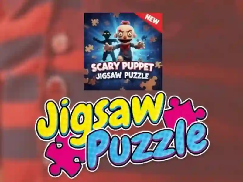Xogo Puzzle de puppet asustado en liña