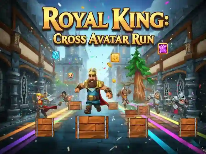Xogo Royal King: Croos Avatar Run en liña