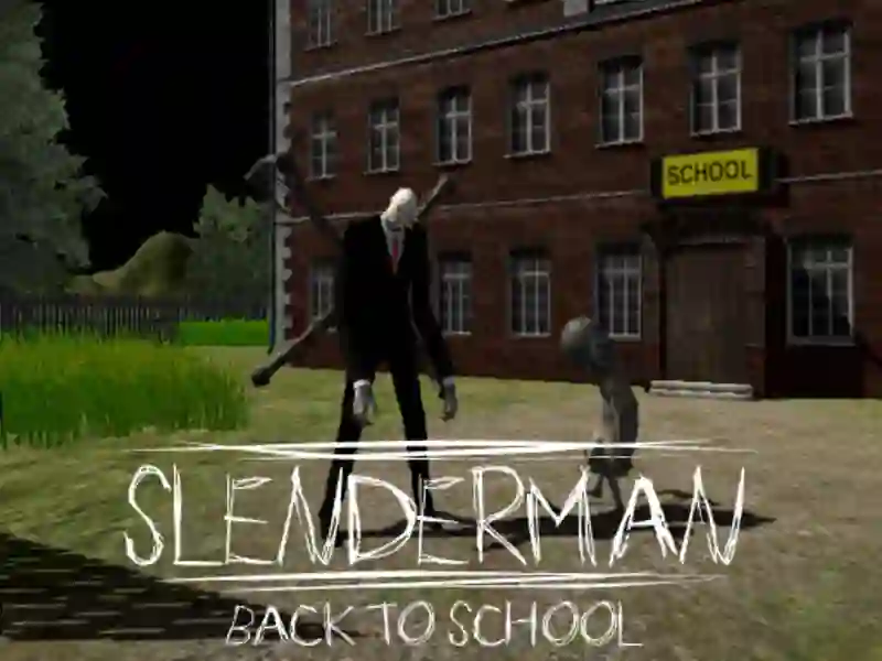 Xogo Slenderman de volta á escola en liña