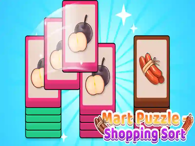 Xogo Mart Puzzle Shopping Sort en liña