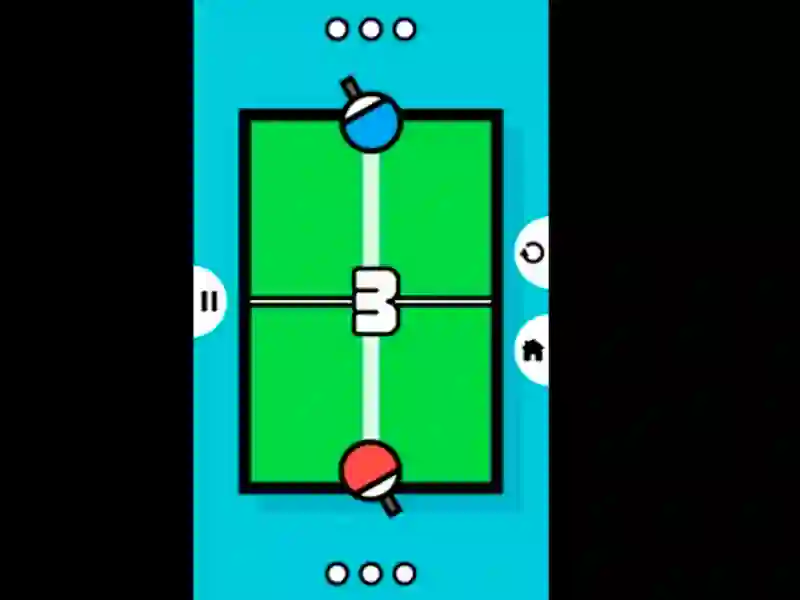Xogo Táboa de tenis Ping Pong 2D en liña