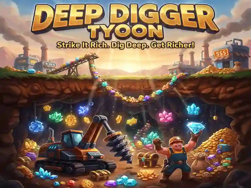 Xogo Deep Digger Tycoon en liña