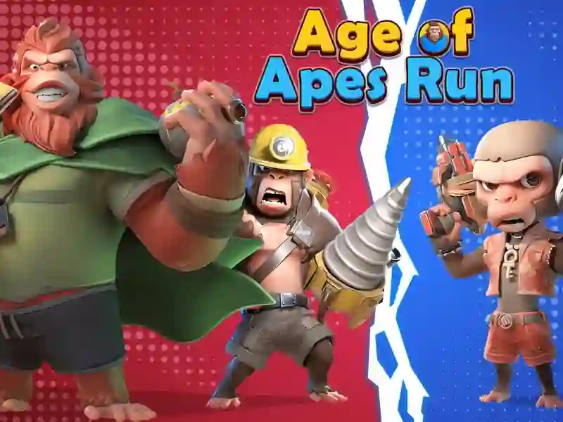 Xogo A idade dos simios corre en liña