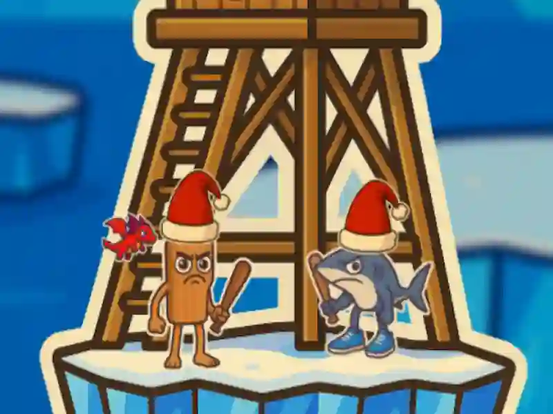 Xogo Tung Tung Sahur Snow Arena en liña