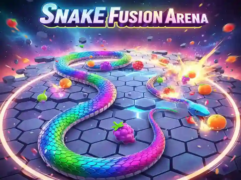 Xogo Arena Snake Fusion en liña