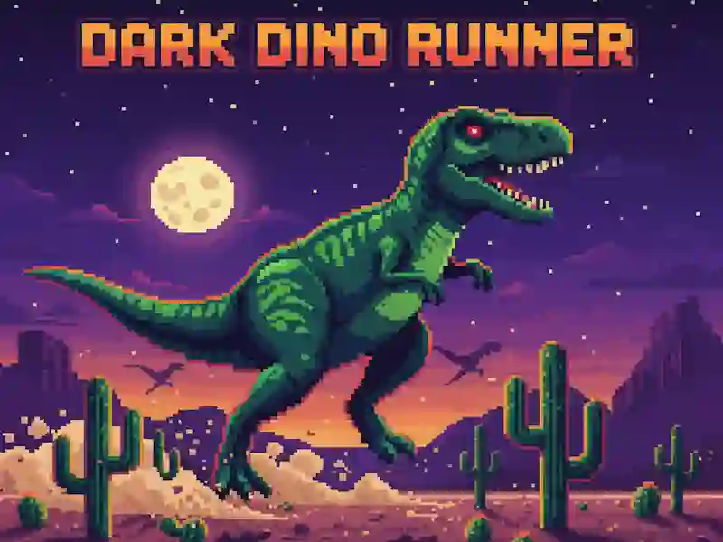 Xogo Dark Dino Runner en liña