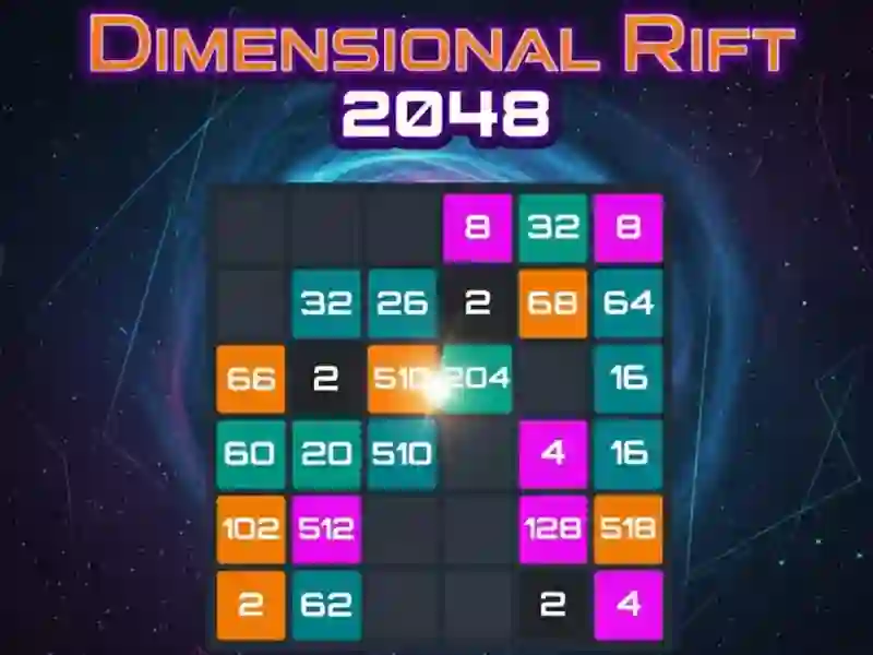 Xogo Dimensional Rift 2048 en liña
