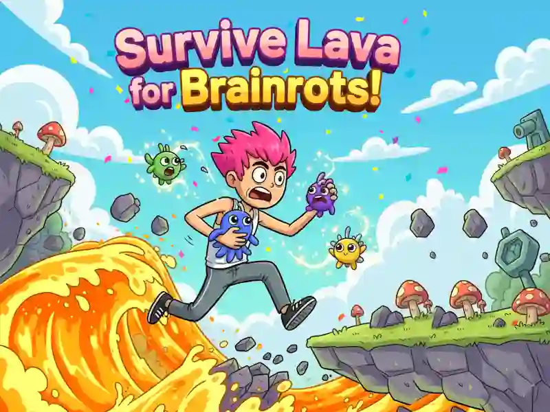 Xogo Sobrevive á lava para Brainrots! en liña