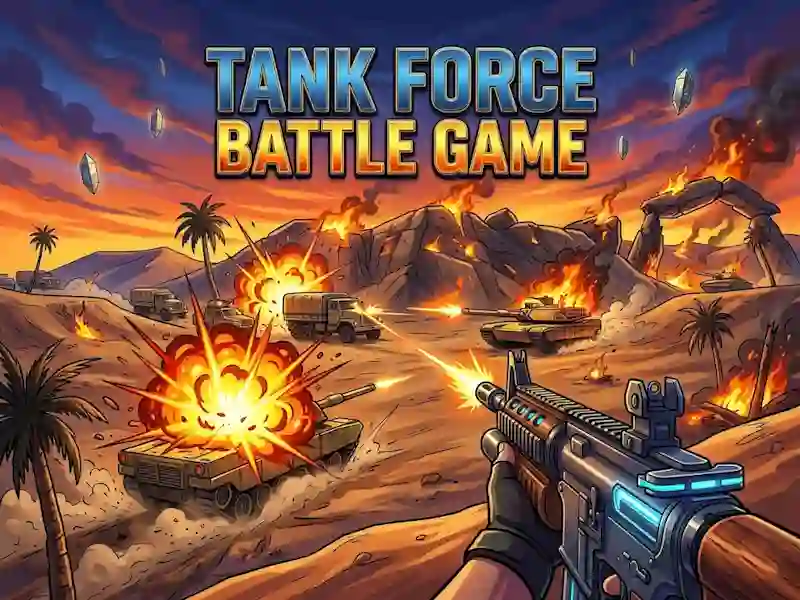 Xogo Tank Force Battle Game en liña