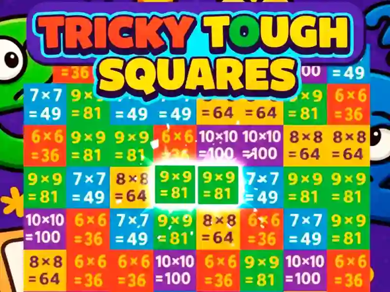 Xogo Tricky Tough Squares en liña