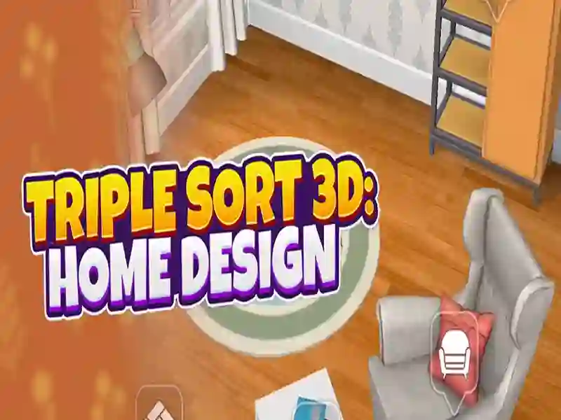Xogo Deseño de casa 3D Triple Sort 3D en liña
