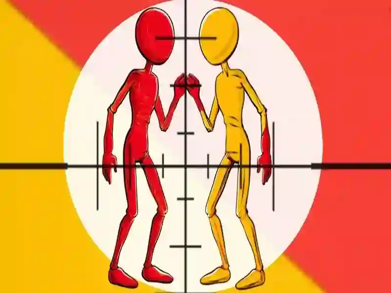 Xogo Stick Color War en liña