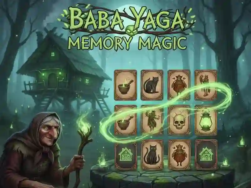 Xogo Baba Yaga Memory Magic en liña