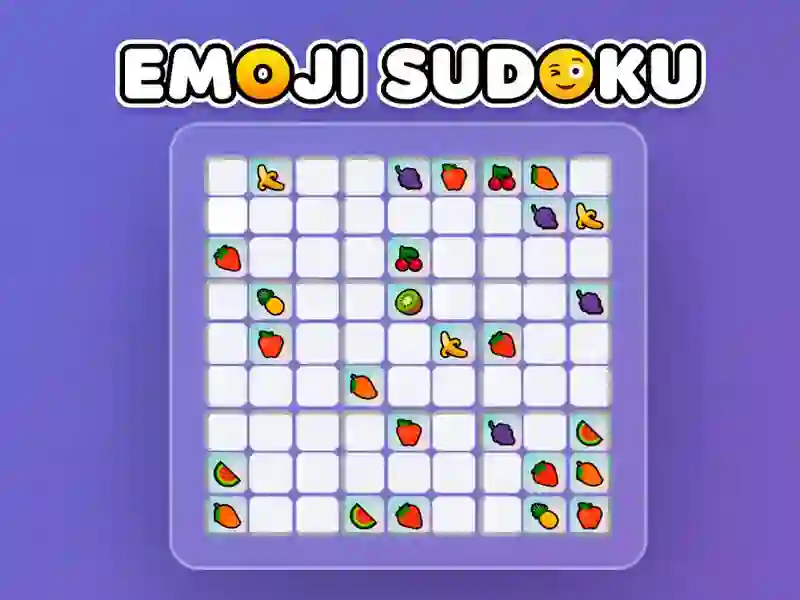 Xogo Sudoku emoji en liña
