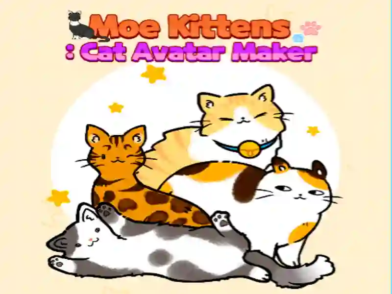 Xogo Moe Kittens Cat Avatar Maker en liña