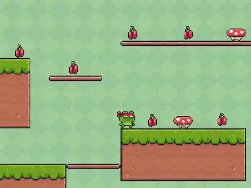 Xogo Aventura de sapo en liña