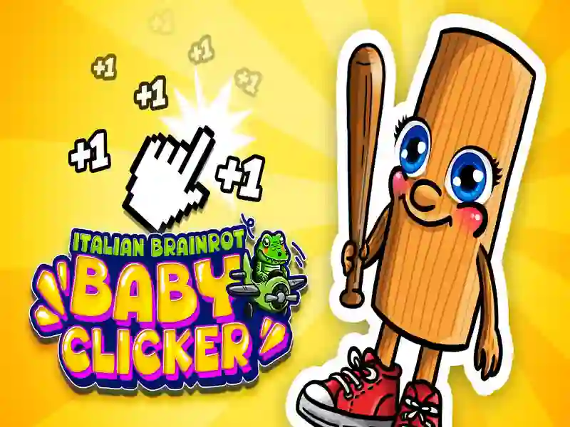 Xogo Brainrot italiano Baby Clicker en liña