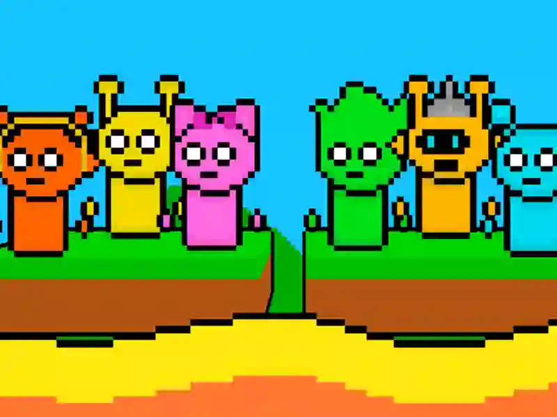 Xogo Sprunki Lava Escape 2player en liña Xogo Sprunki Lava Escape 2player en liña