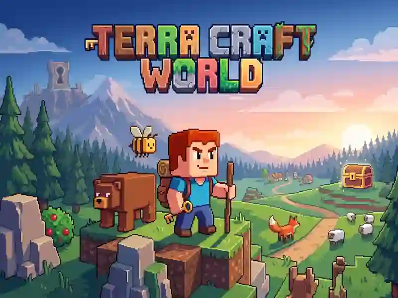 Xogo Terra Craft World en liña
