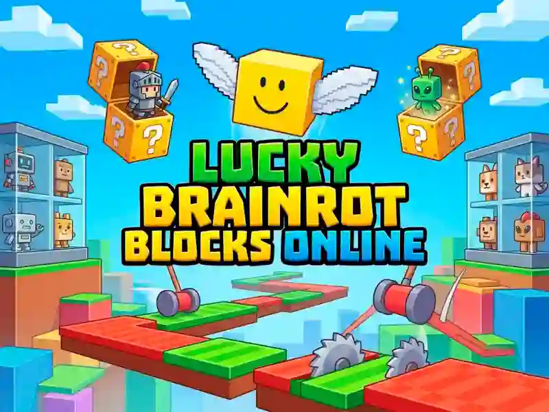Xogo Lucky Brainrot Blocks Online en liña