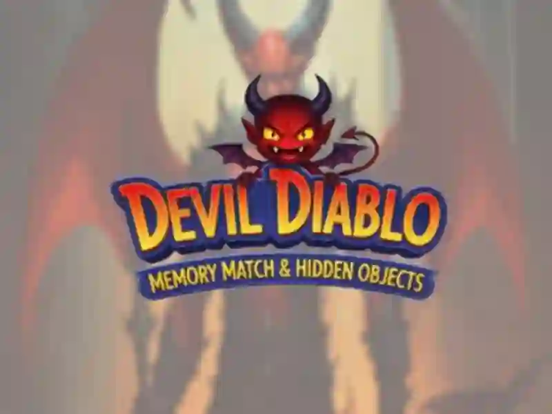Xogo Devil Diablo Memory Match e obxectos ocultos en liña