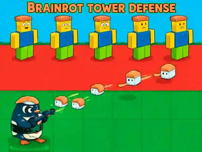 Xogo Brainrot Tower Defense en liña