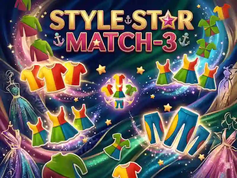 Xogo Style Star Match-3 en liña