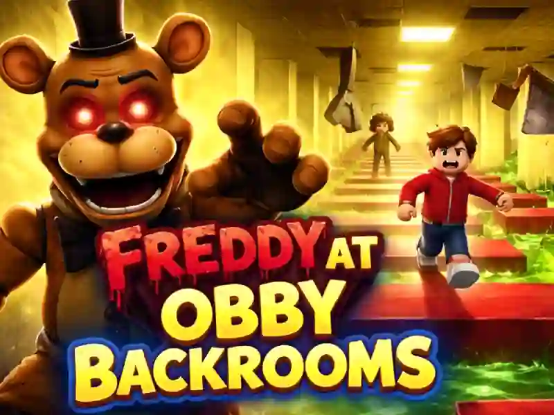 Xogo Freddy en Obby Backrooms en liña