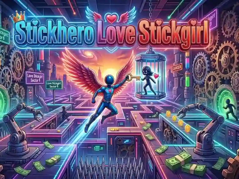 Xogo Stickhero Love Stickgirl en liña