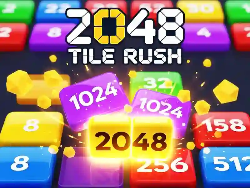 Xogo 2048 Tile Rush en liña
