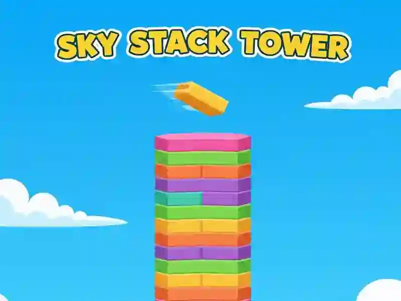 Xogo Torre Sky Stack en liña