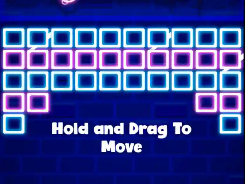 Xogo Ladrillos de neón en liña