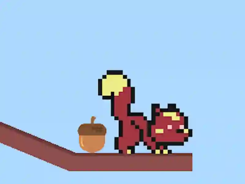 Xogo Os esquíos debuxan o teu nivel! en liña