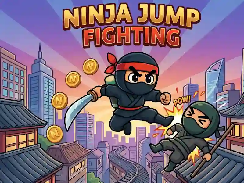 Xogo Ninja Jump fighting en liña