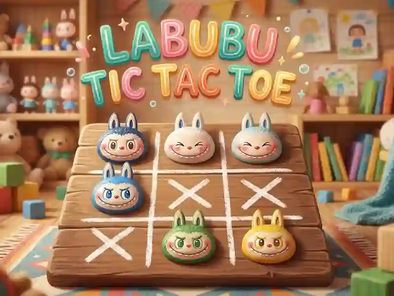 Xogo Labubu Tic Tac Toe en liña