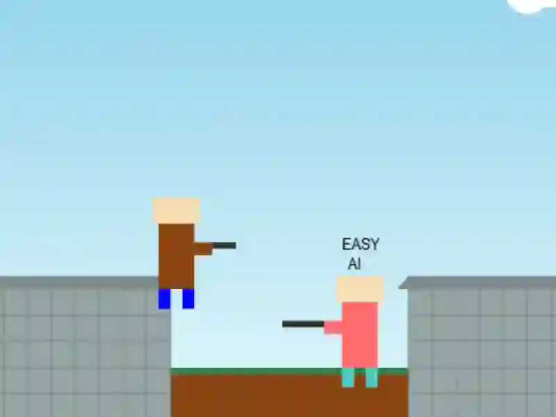 Xogo Francotiradores de tellado de Minecraft en liña