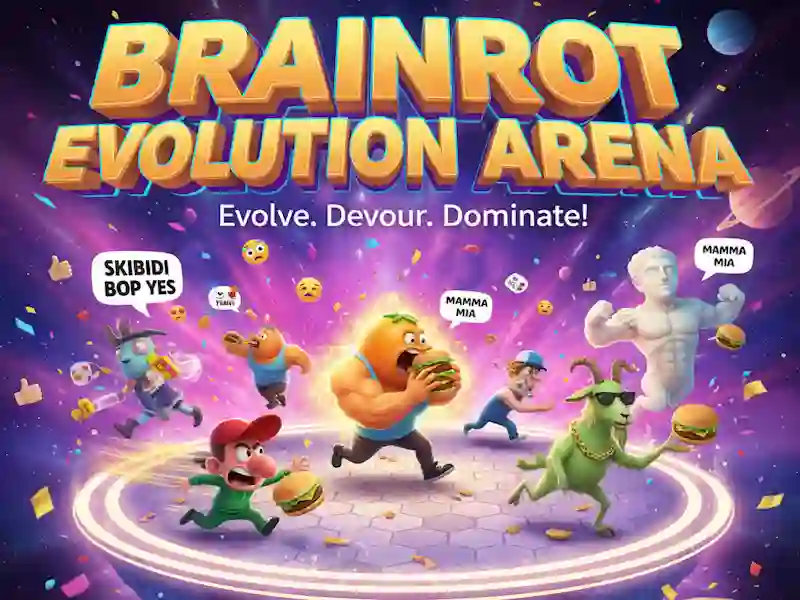 Xogo Brainrot Evolution Arena en liña