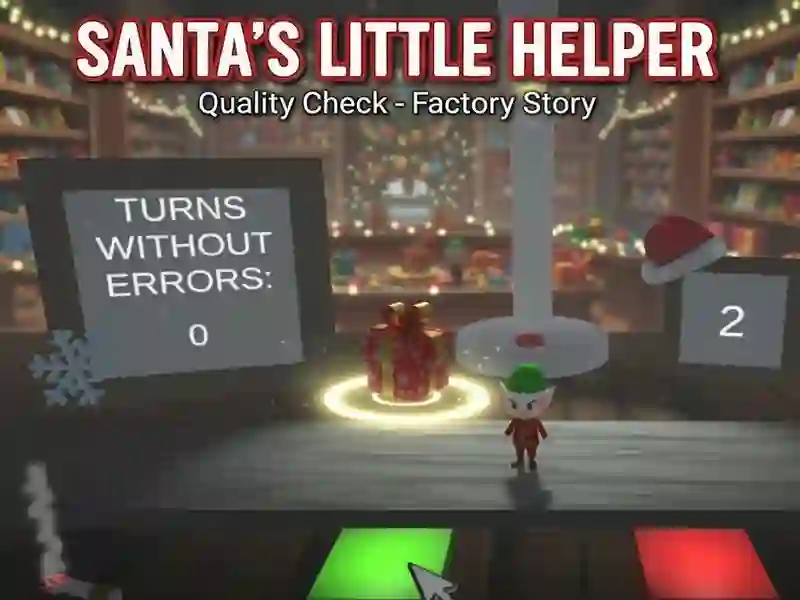 Xogo Pequeno Axudante de Papá Noel en liña