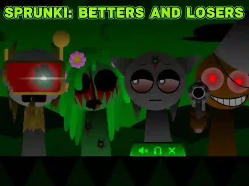 Xogo Sprunki: Mellor e perde en liña