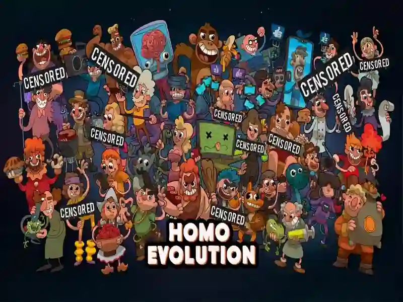 Xogo Evolución homo en liña