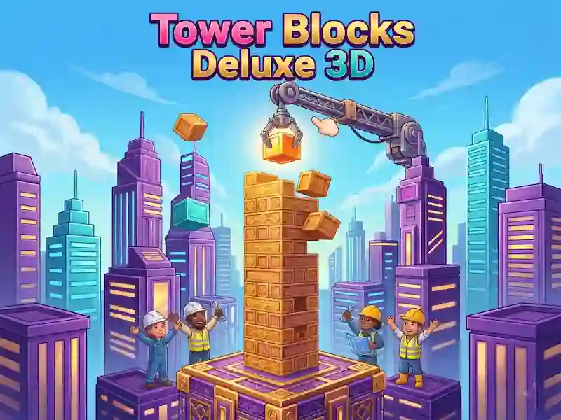 Xogo Tower Blocks Deluxe 3D en liña