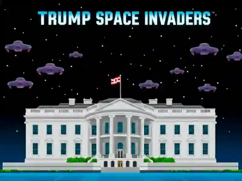Xogo Trump Space Invaders en liña