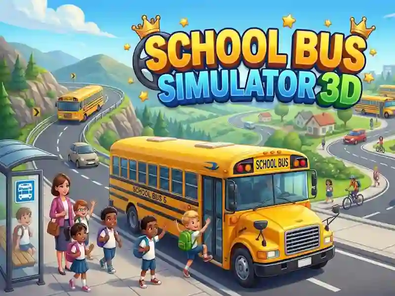 Xogo School Bus Simulator 3D en liña