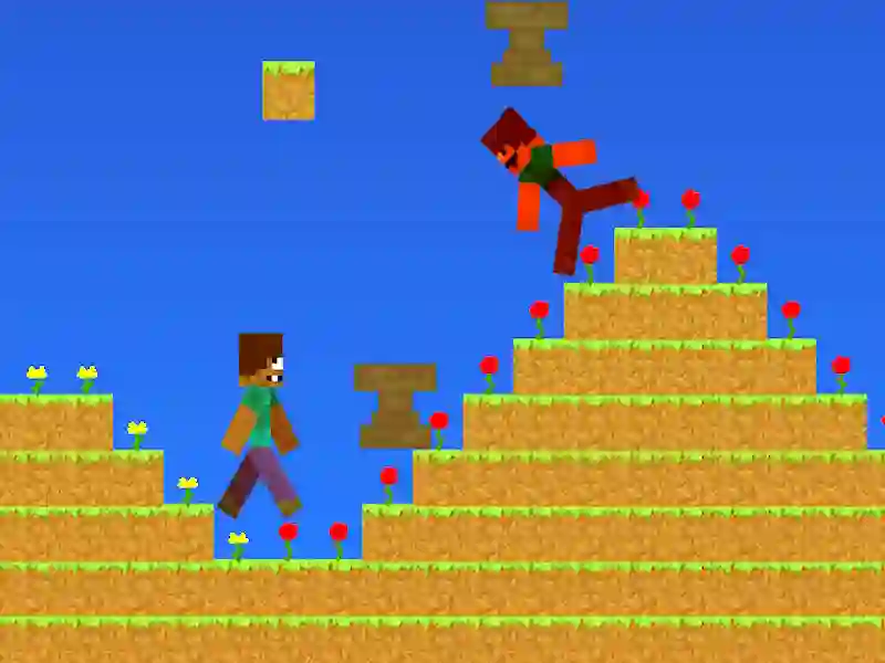 Xogo Noob vs Pro pero en yunque Minecraft de choiva en liña